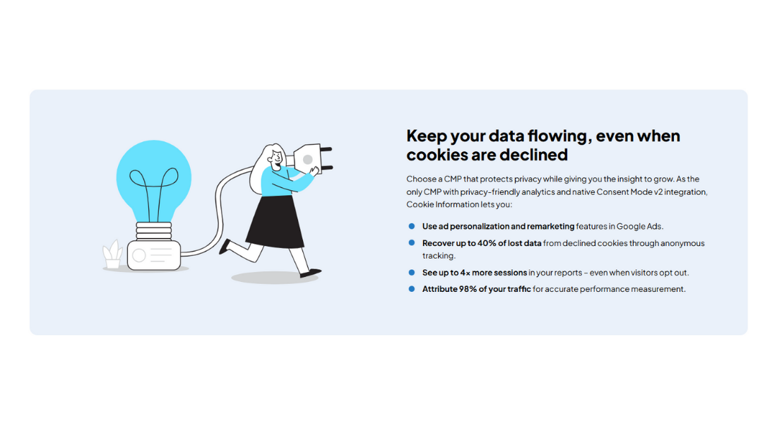 Cookie Information features
