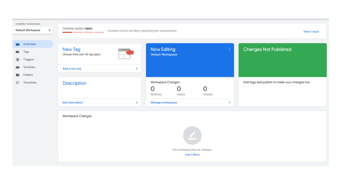 Google Tag Manager features
