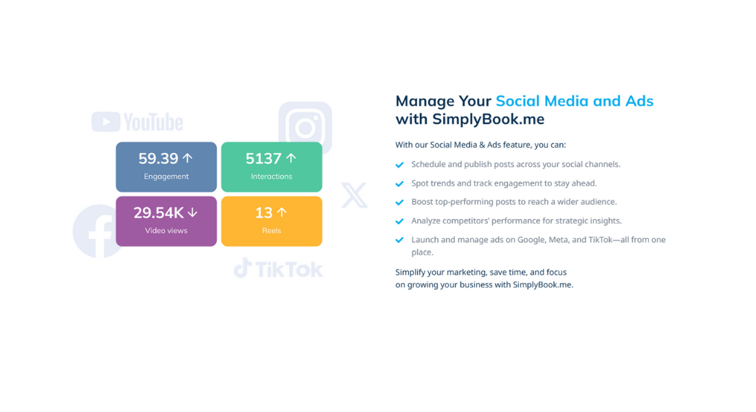 SimplyBook features