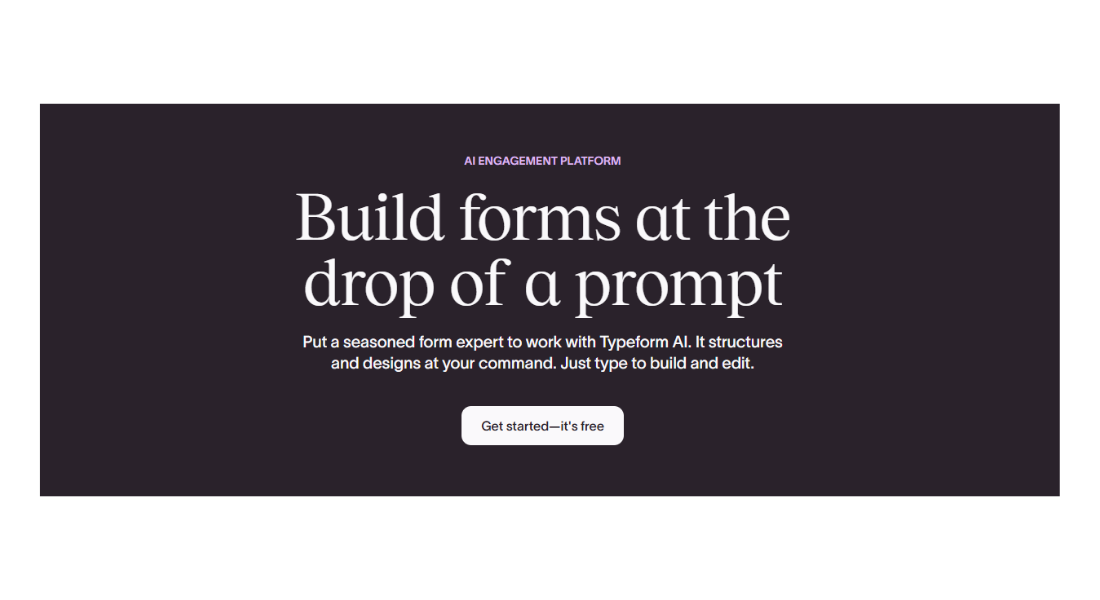 Typeform features