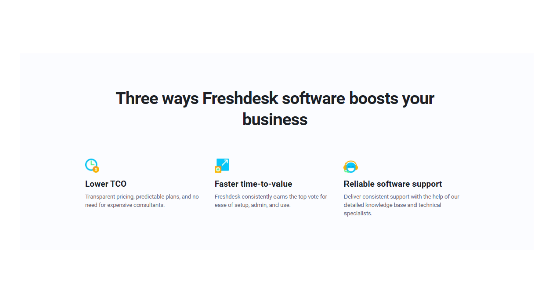 Freshdesk features