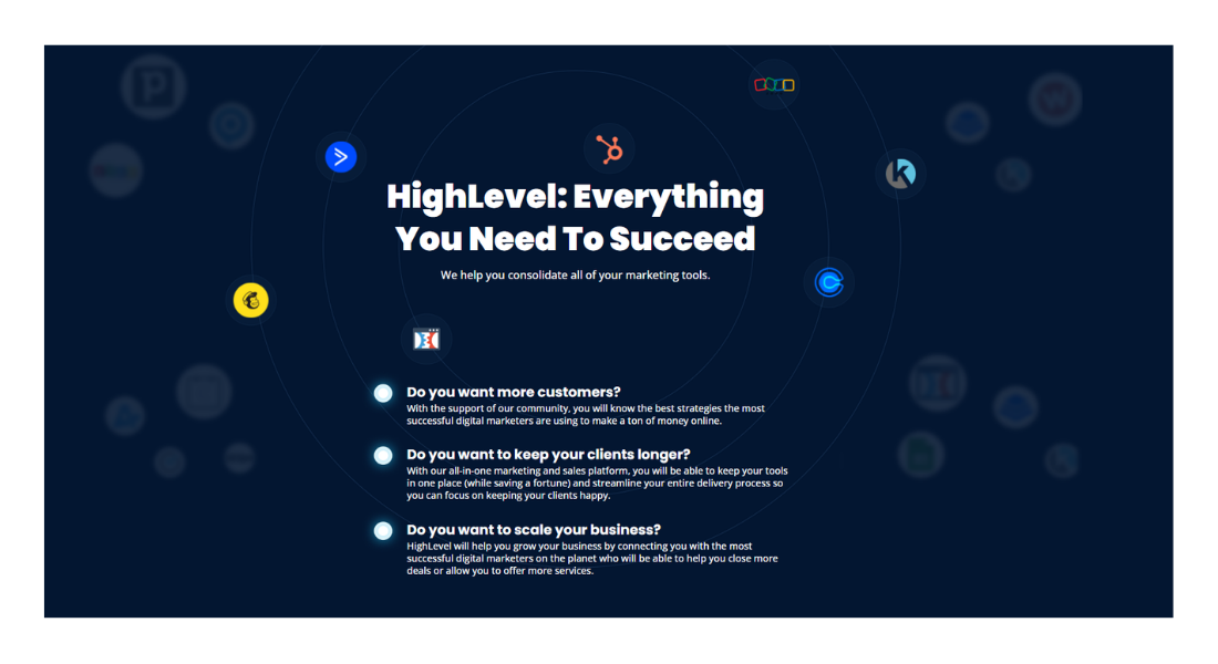 GoHighLevel features