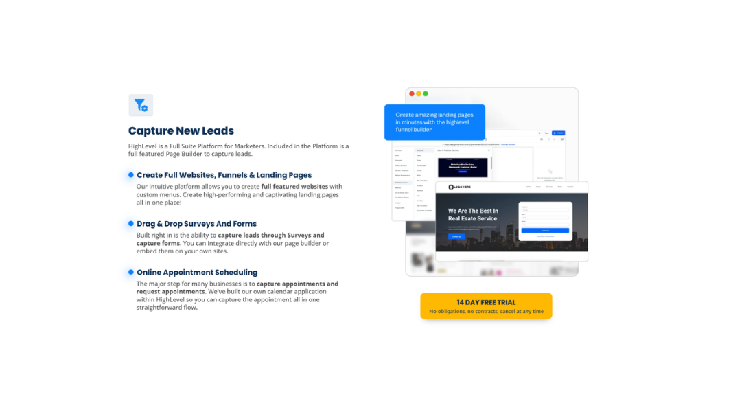 GoHighLevel features