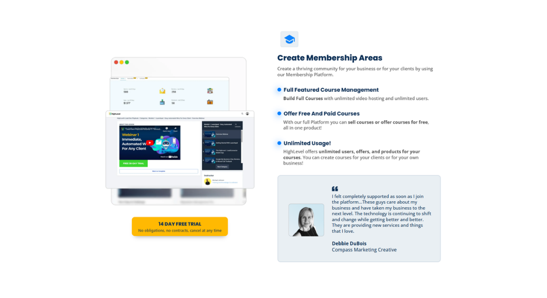 GoHighLevel features
