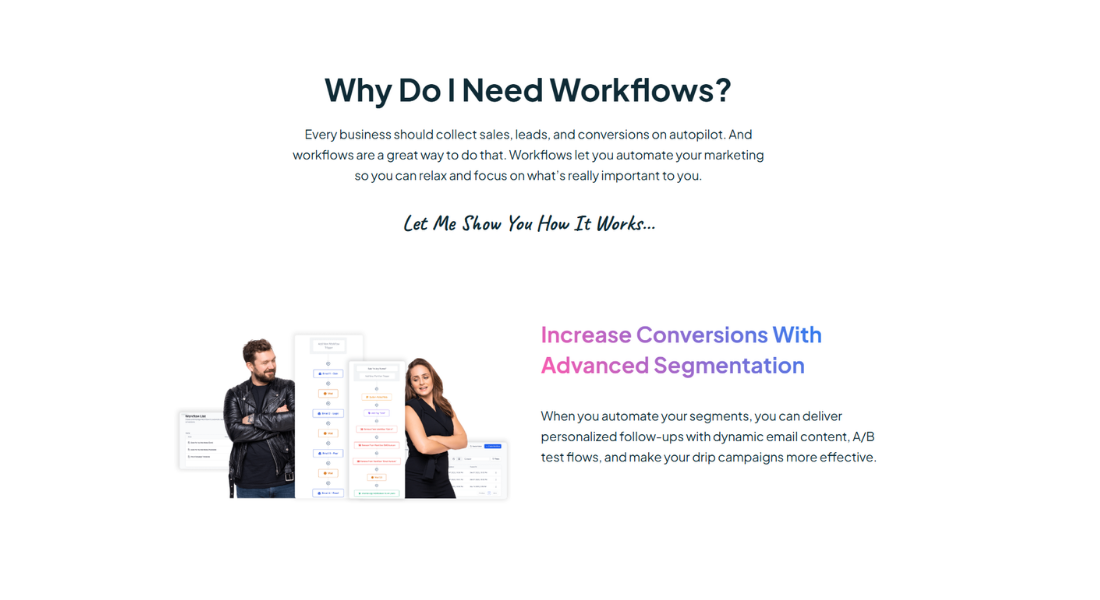 Easy Peasy Funnels features