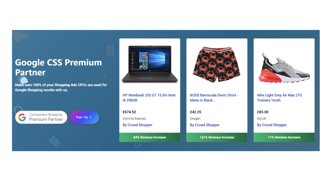 Shoptimised features