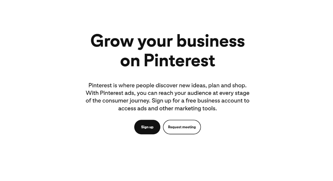 pintrest features