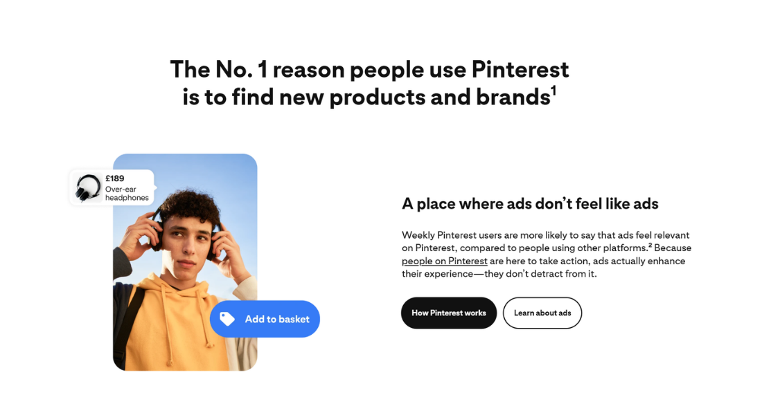 pintrest features