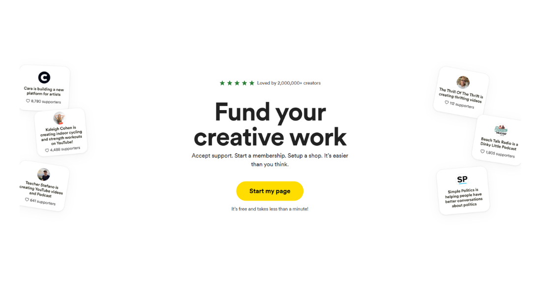 Buy Me A Coffee features