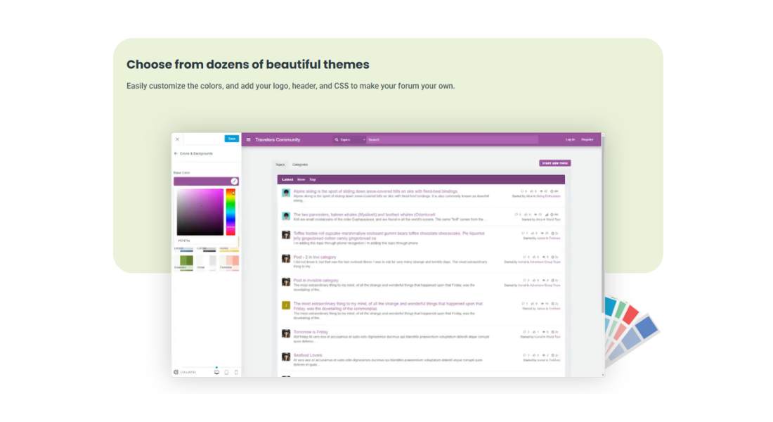 Website Toolbox features