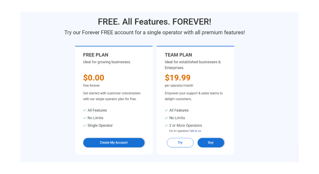 ProProfs Live features