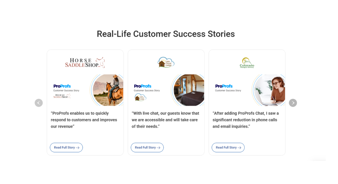 ProProfs Live features