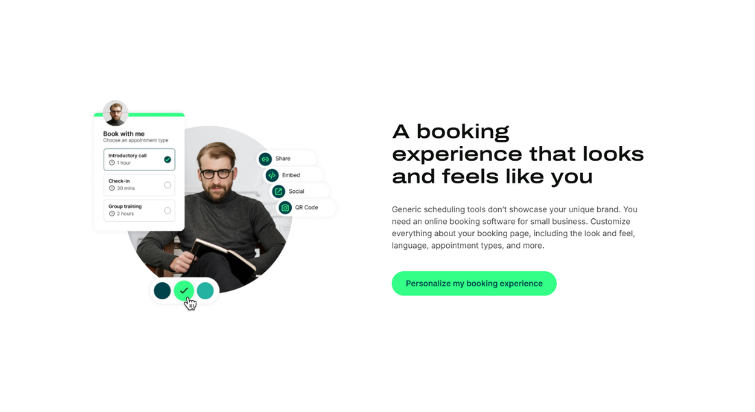 YouCanBookMe features