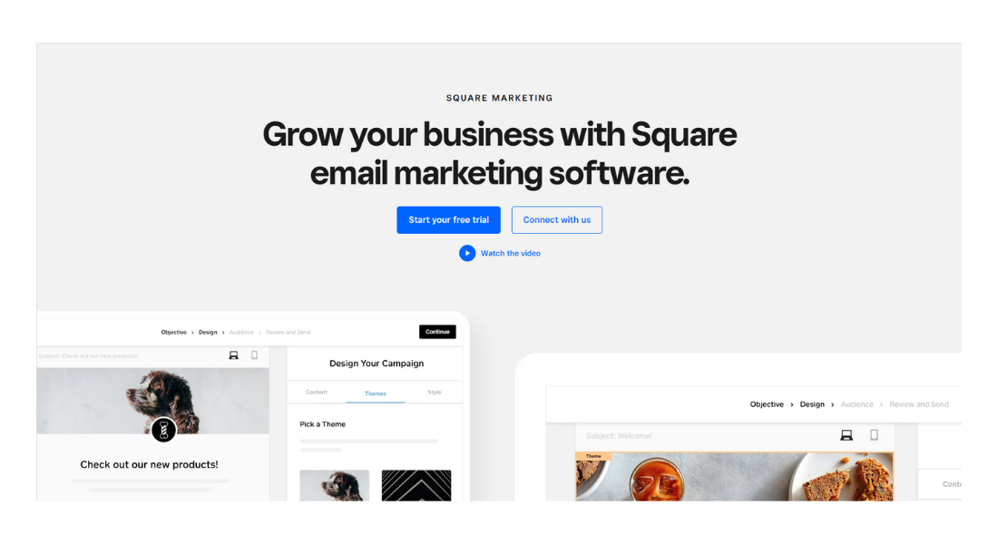 Square features