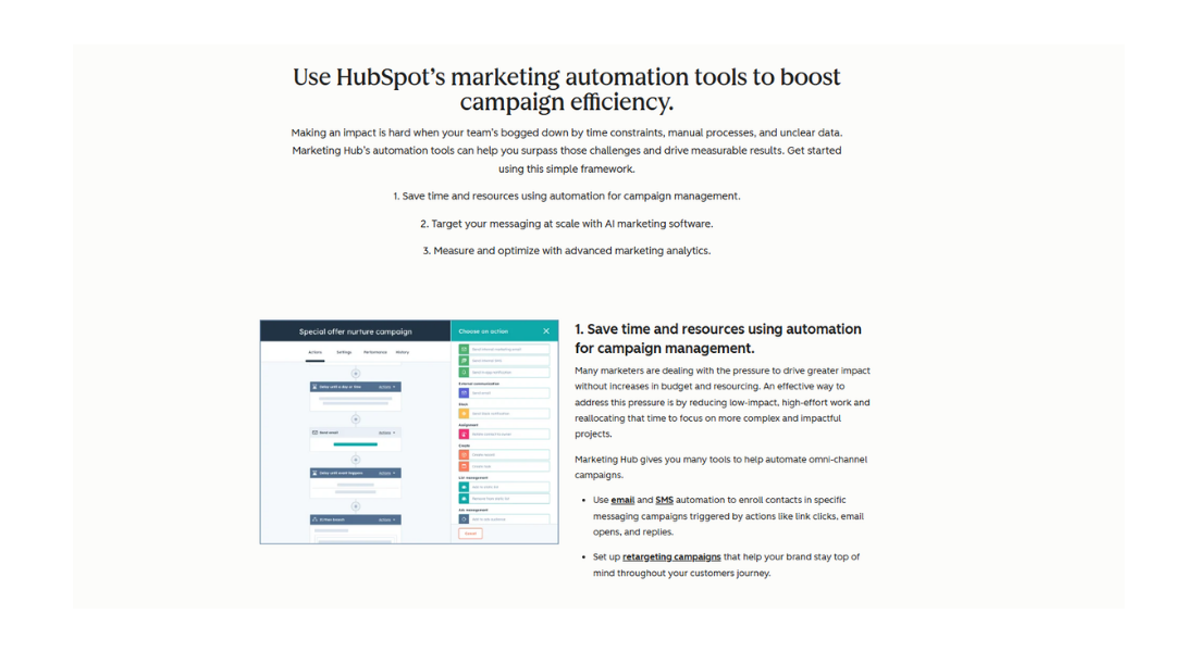 HubSport features