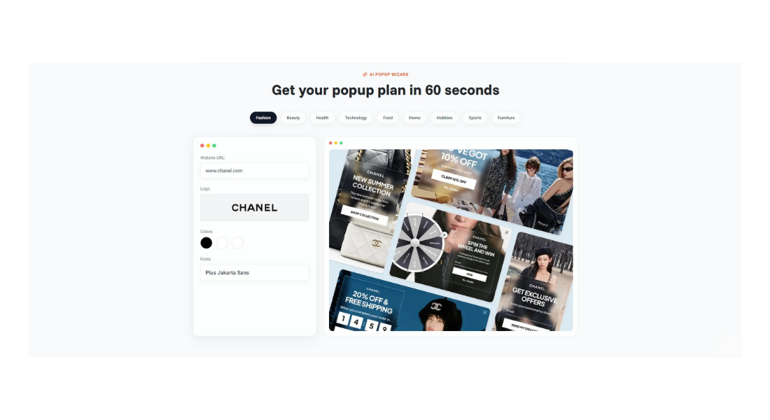 OptiMonk features