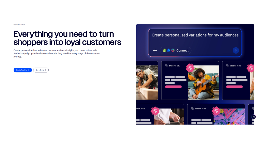 ActiveCampaign features