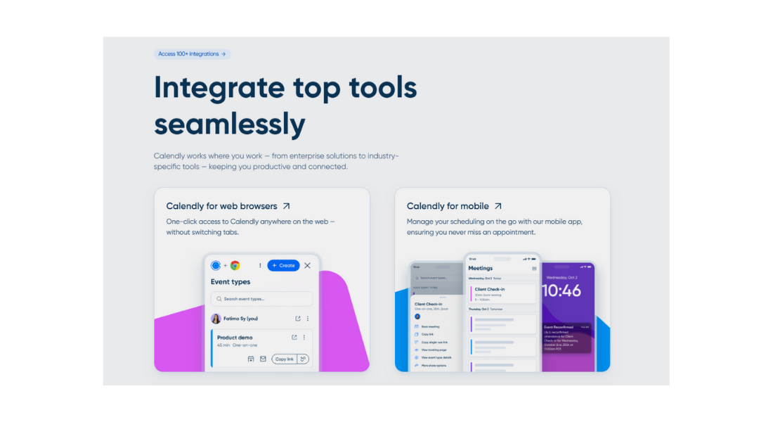 Calendly feature illustration