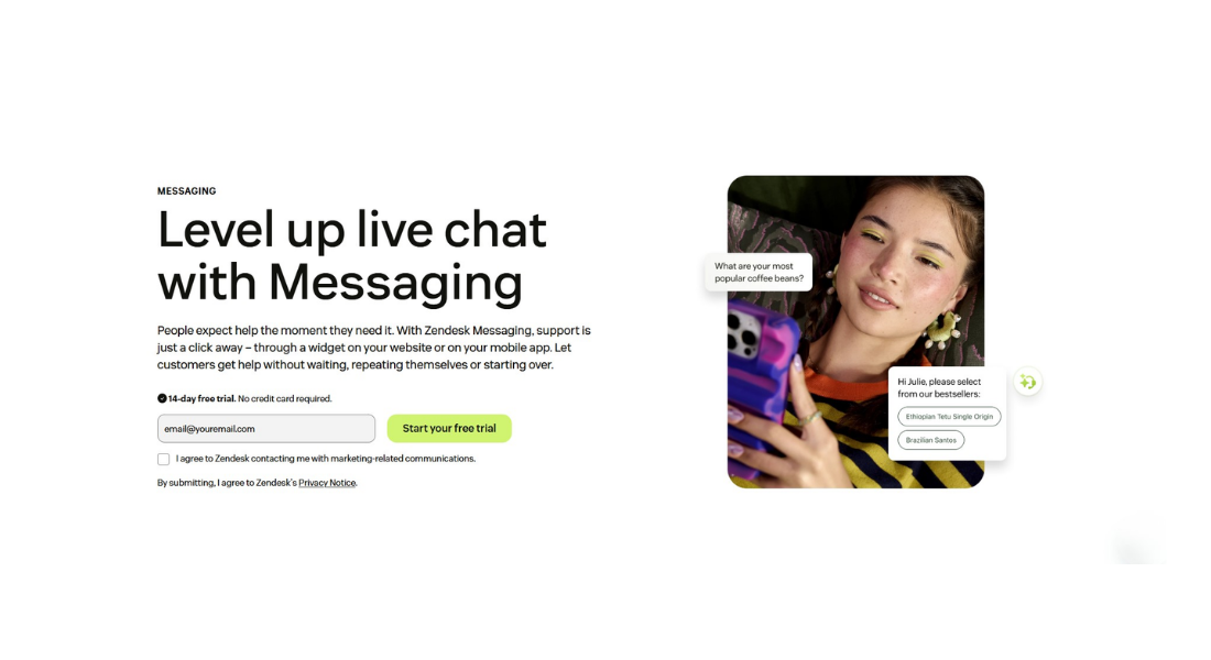 Zendesk features