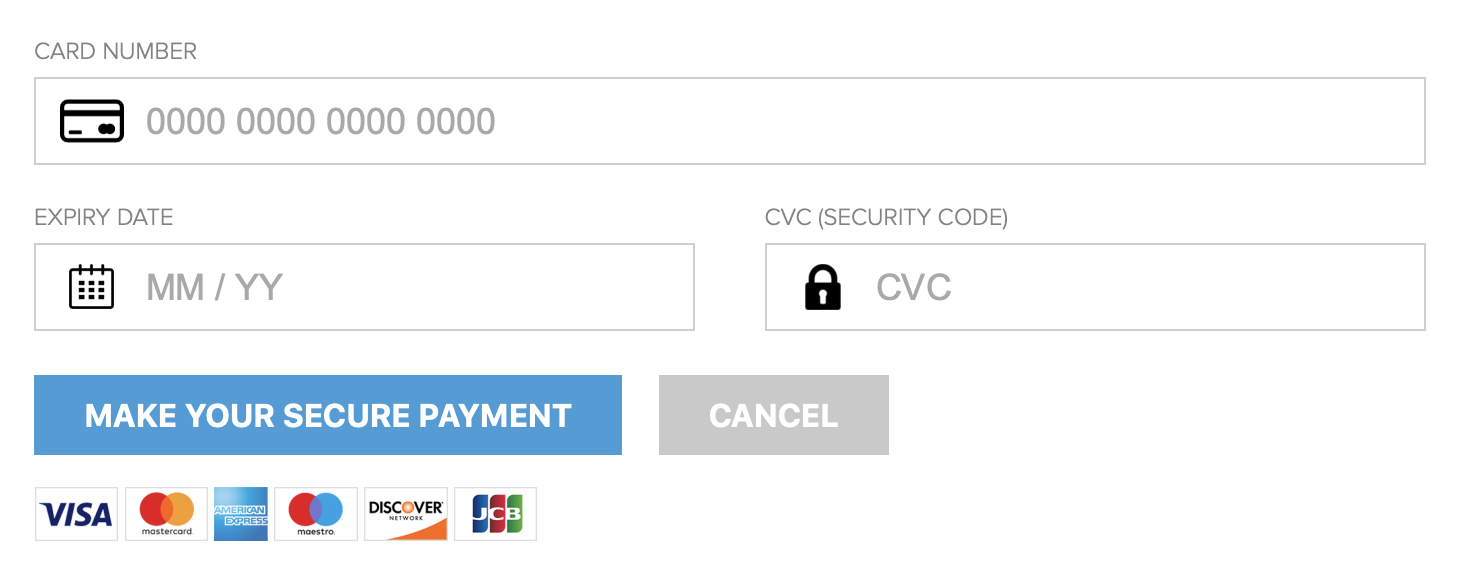Payment Form